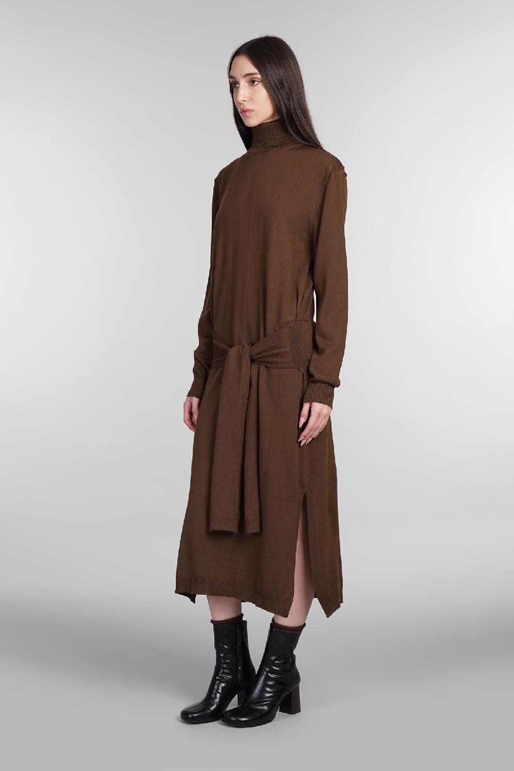 Deliberti LEMAIRE Abito In Lana Marrone Cod. 404526 - Deliberti The Luxury Shopping