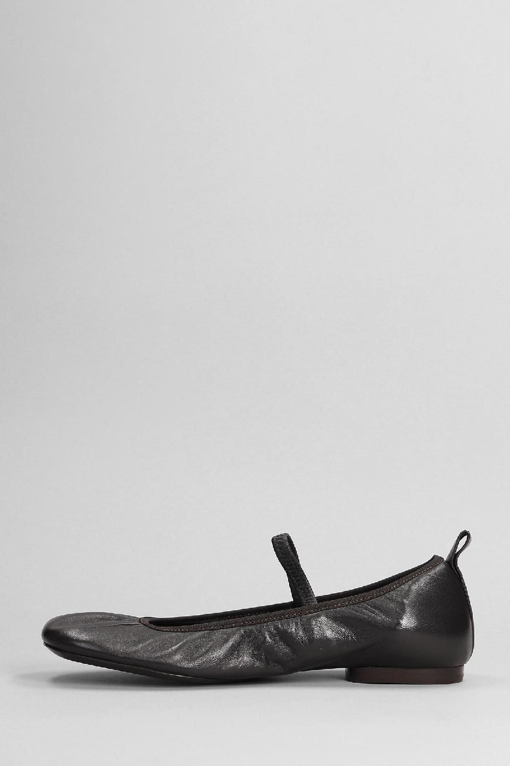 Deliberti LEMAIRE Ballerine In Pelle Marrone Cod. 406023 - Deliberti The Luxury Shopping