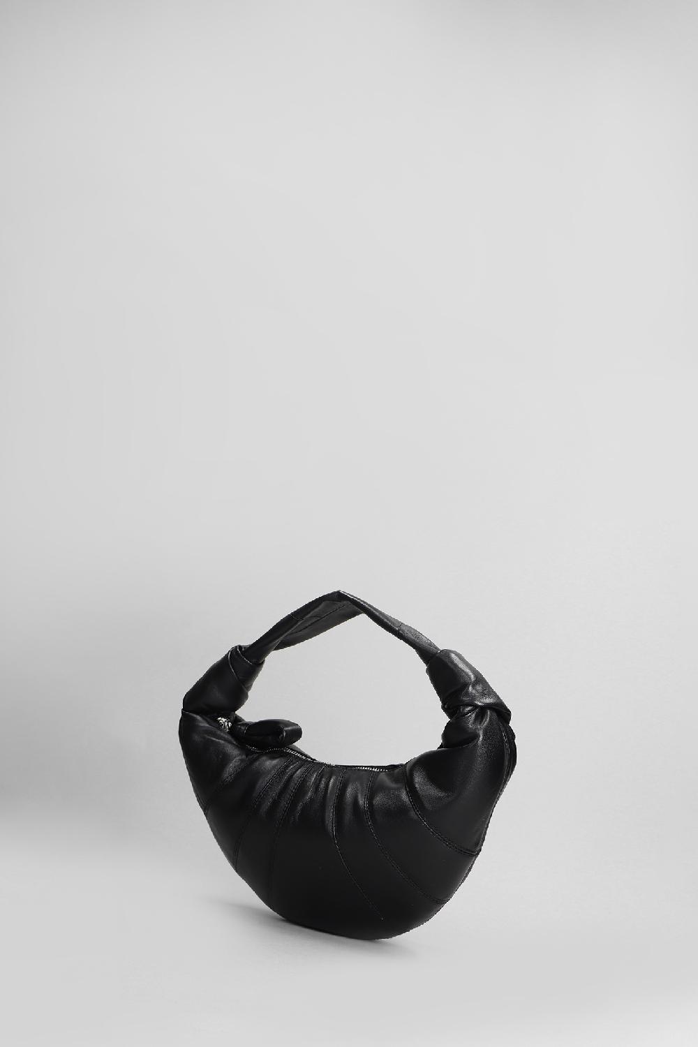 Deliberti LEMAIRE Borsa A Mano Mini Croissant In Pelle Nera Cod. 404511 - Deliberti The Luxury Shopping