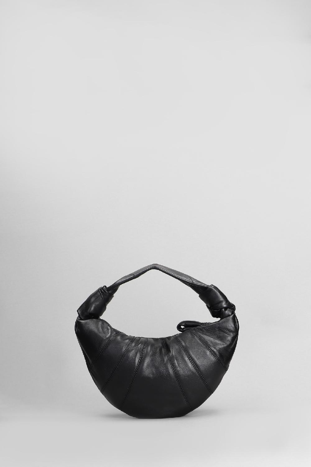 Deliberti LEMAIRE Borsa A Mano Mini Croissant In Pelle Nera Cod. 404511 - Deliberti The Luxury Shopping