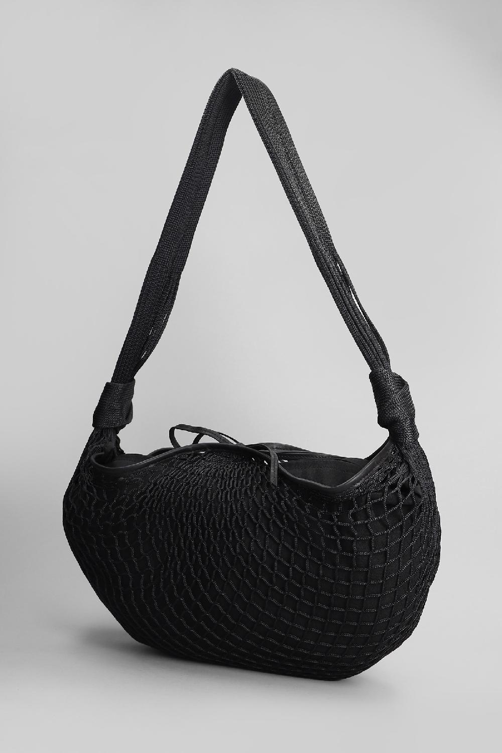 Deliberti LEMAIRE Borsa A Spalla Croissant Flit In Poliestere Nero Cod. 406416 - Deliberti The Luxury Shopping