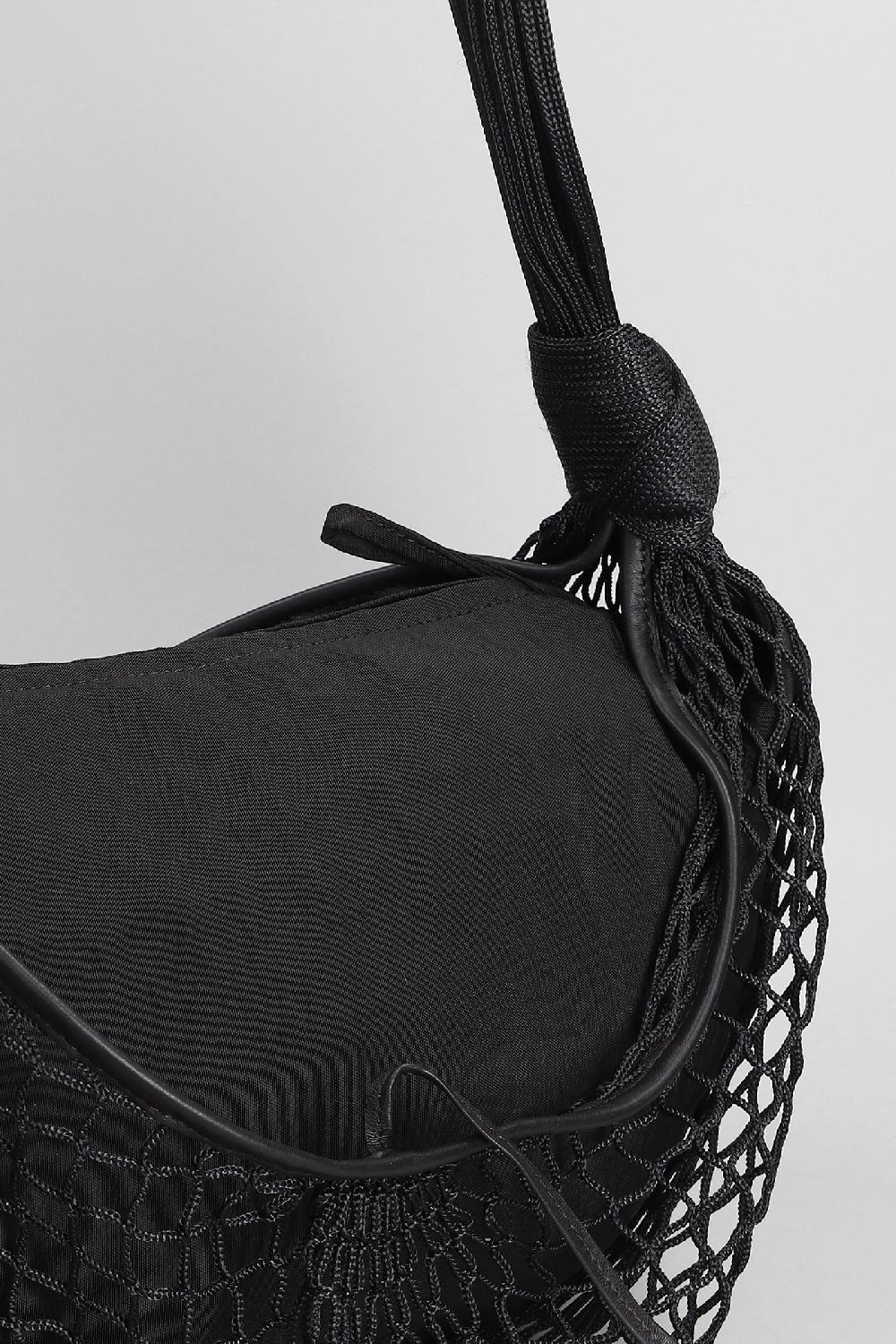 Deliberti LEMAIRE Borsa A Spalla Croissant Flit In Poliestere Nero Cod. 406416 - Deliberti The Luxury Shopping