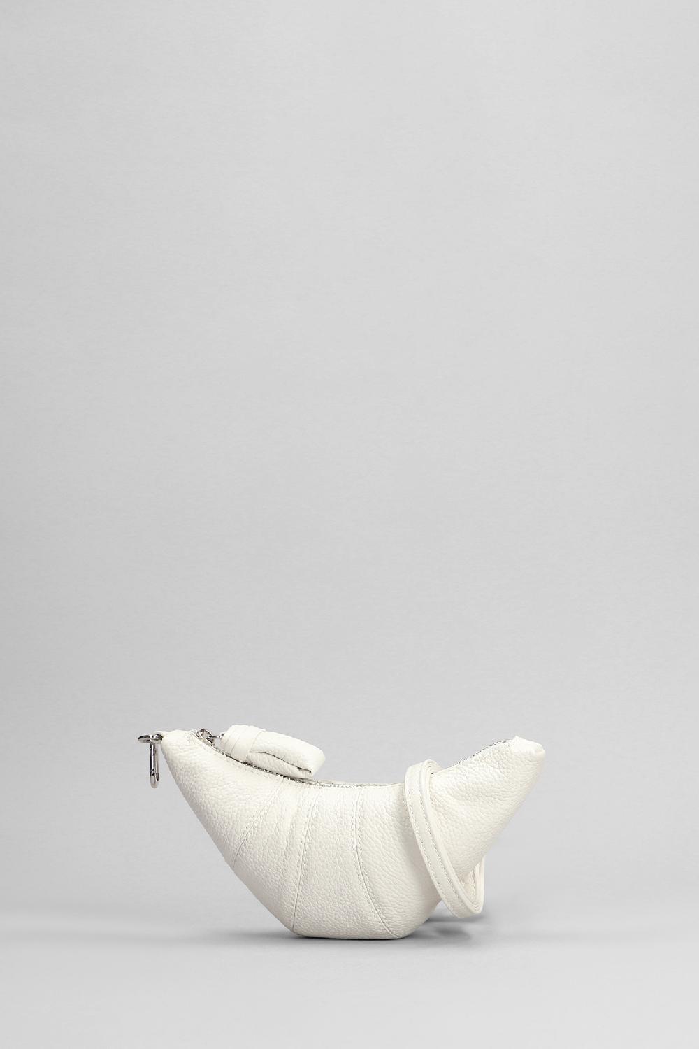 Deliberti LEMAIRE Borsa A Spalla Crossiant Coin In Pelle Bianca Cod. 394704 - Deliberti The Luxury Shopping