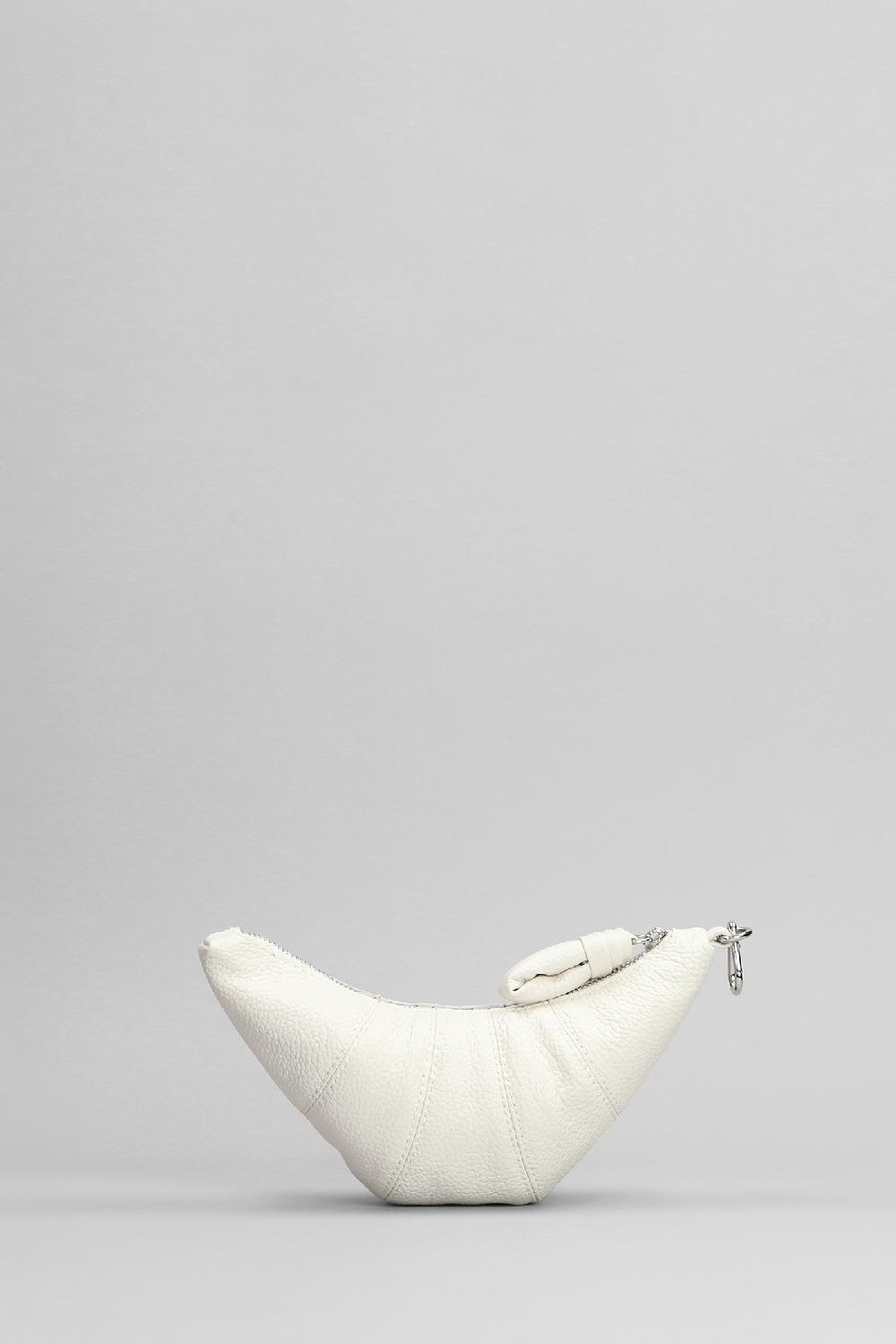 Deliberti LEMAIRE Borsa A Spalla Crossiant Coin In Pelle Bianca Cod. 394704 - Deliberti The Luxury Shopping