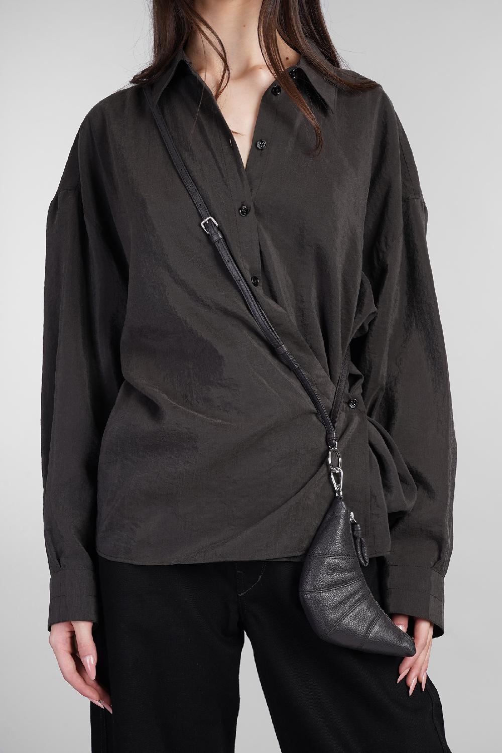 Deliberti LEMAIRE Borsa A Spalla Crossiant Coin In Pelle Marrone Cod. 404546 - Deliberti The Luxury Shopping