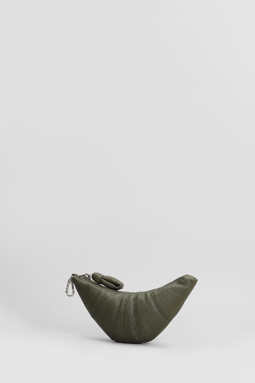 Deliberti LEMAIRE Borsa A Spalla Crossiant Coin In Pelle Verde Cod. 404556 - Deliberti The Luxury Shopping