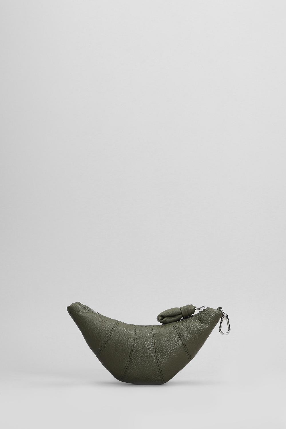 Deliberti LEMAIRE Borsa A Spalla Crossiant Coin In Pelle Verde Cod. 404556 - Deliberti The Luxury Shopping