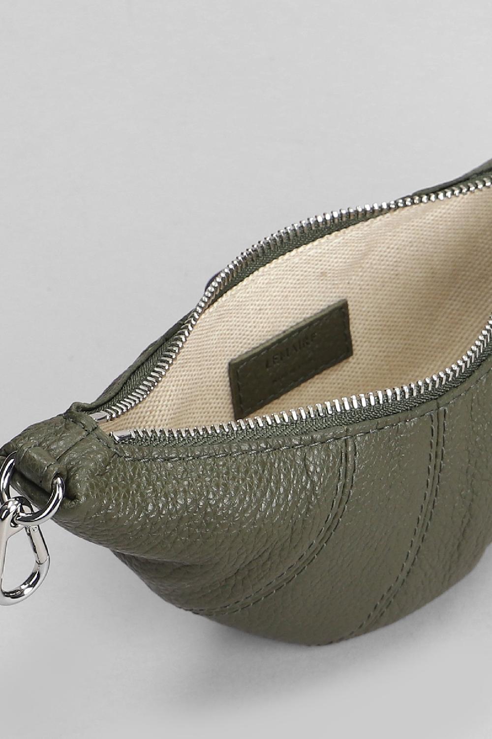 Deliberti LEMAIRE Borsa A Spalla Crossiant Coin In Pelle Verde Cod. 404556 - Deliberti The Luxury Shopping