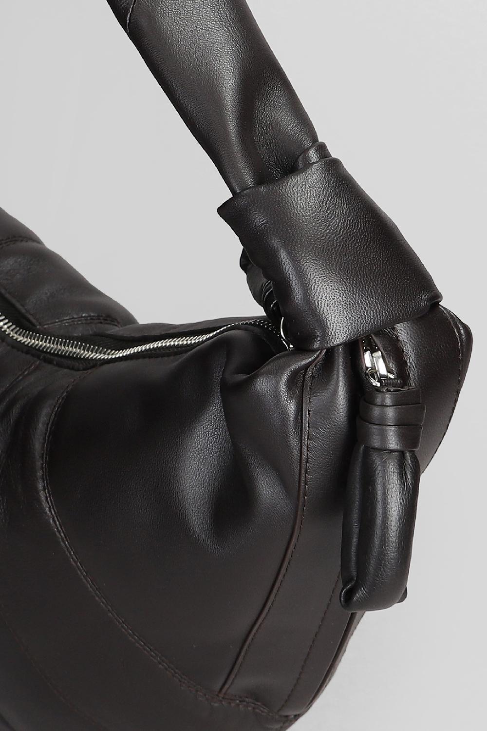 Deliberti LEMAIRE Borsa A Spalla Fortune Croissant In Cotone Marrone Cod. 406425 - Deliberti The Luxury Shopping