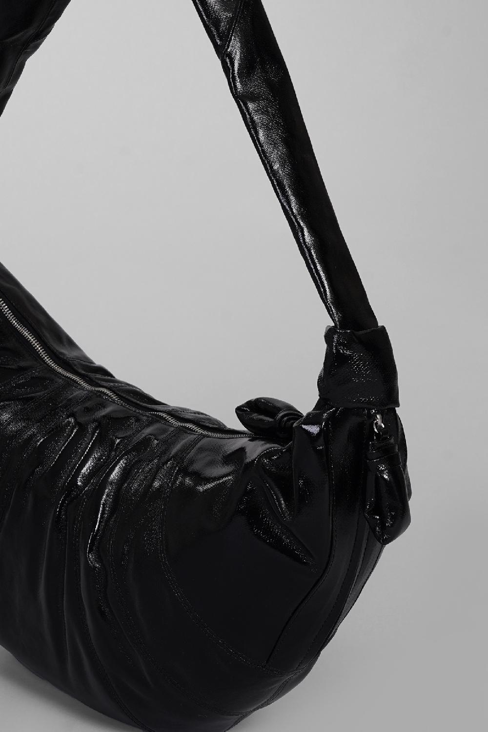 Deliberti LEMAIRE Borsa A Spalla Large Croissant In Cotone Nero Cod. 404512 - Deliberti The Luxury Shopping