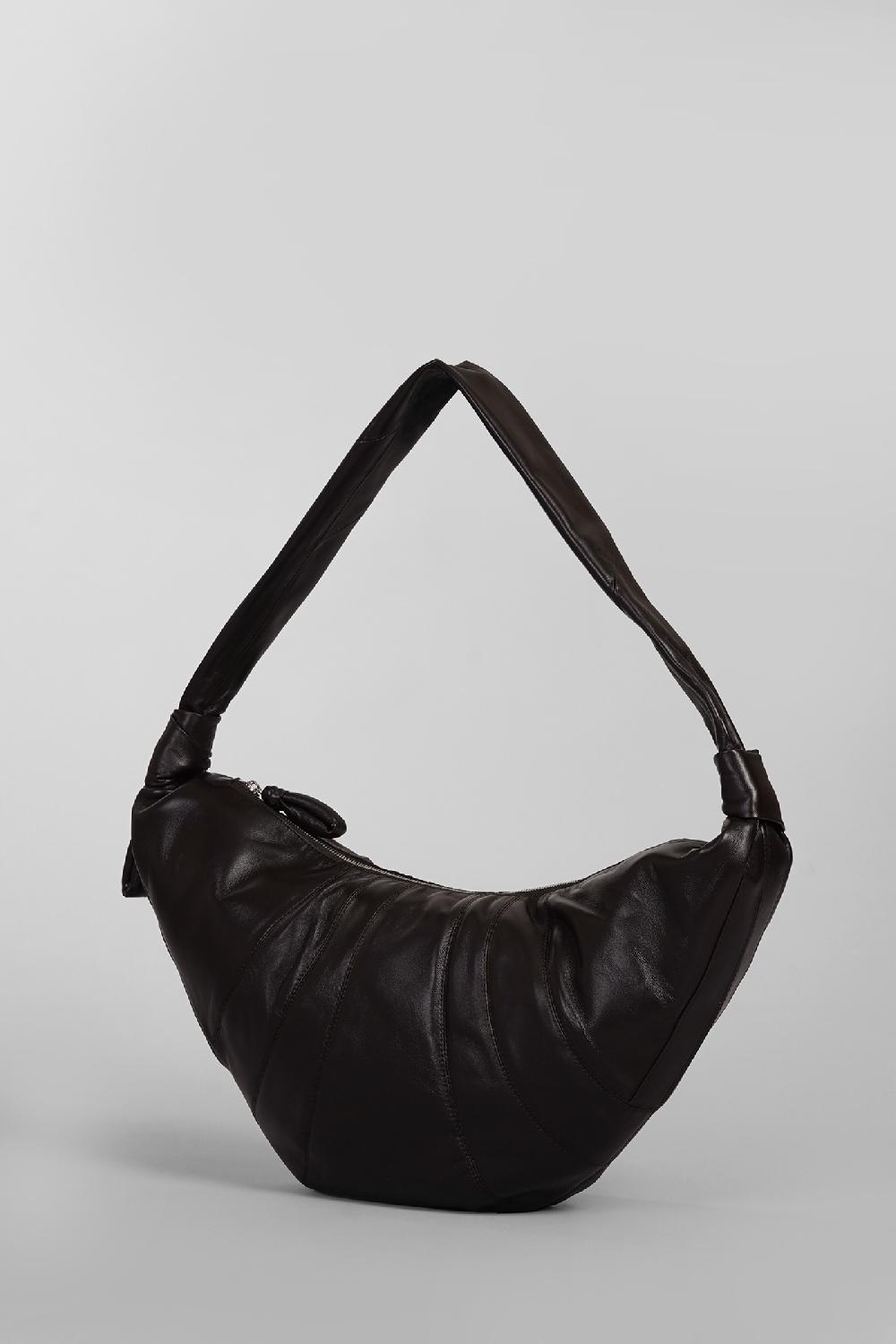 Deliberti LEMAIRE Borsa A Spalla Large Croissant In Pelle Marrone Cod. 404501 - Deliberti The Luxury Shopping