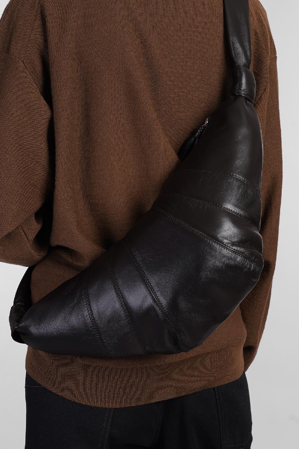 Deliberti LEMAIRE Borsa A Spalla Medium Croissani In Pelle Marrone Cod. 404495 - Deliberti The Luxury Shopping