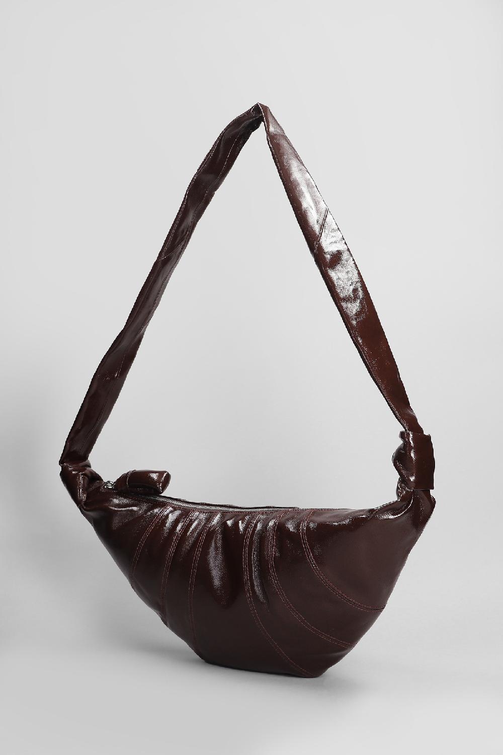 Deliberti LEMAIRE Borsa A Spalla Medium Croissant In Cotone Marrone Cod. 404542 - Deliberti The Luxury Shopping