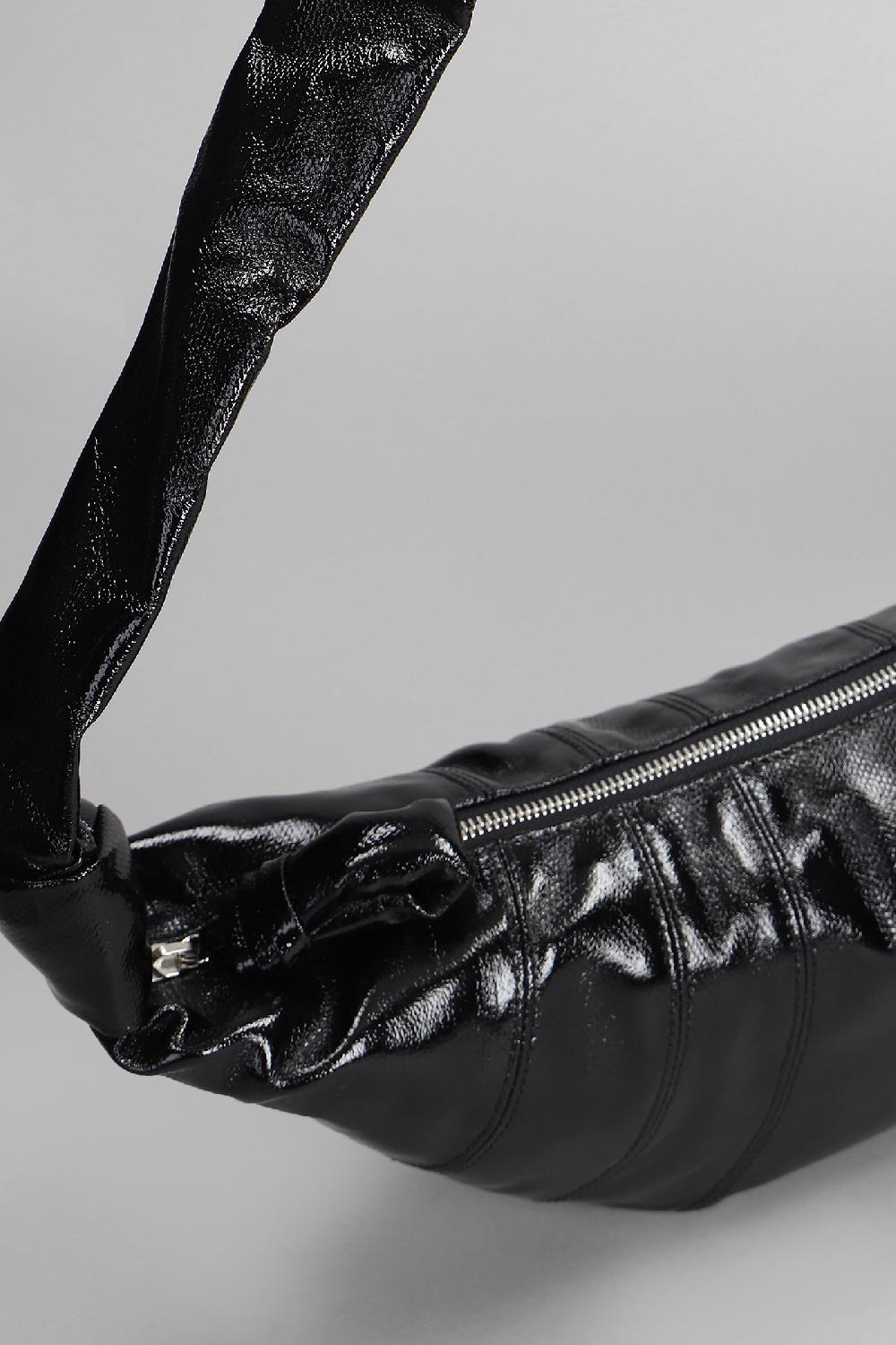 Deliberti LEMAIRE Borsa A Spalla Medium Croissant In Cotone Nero Cod. 404496 - Deliberti The Luxury Shopping