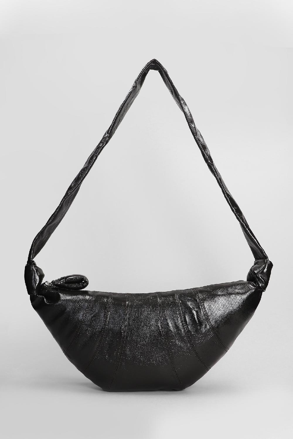 Deliberti LEMAIRE Borsa a spalla medium croissant in cotone marrone cod. 404515 - Deliberti The Luxury Shopping