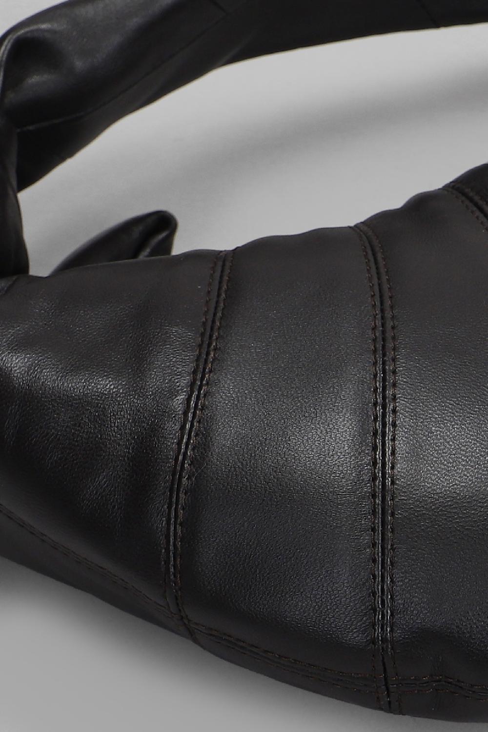 Deliberti LEMAIRE Borsa A Spalla Mini Croissant In Pelle Marrone Cod. 404514 - Deliberti The Luxury Shopping