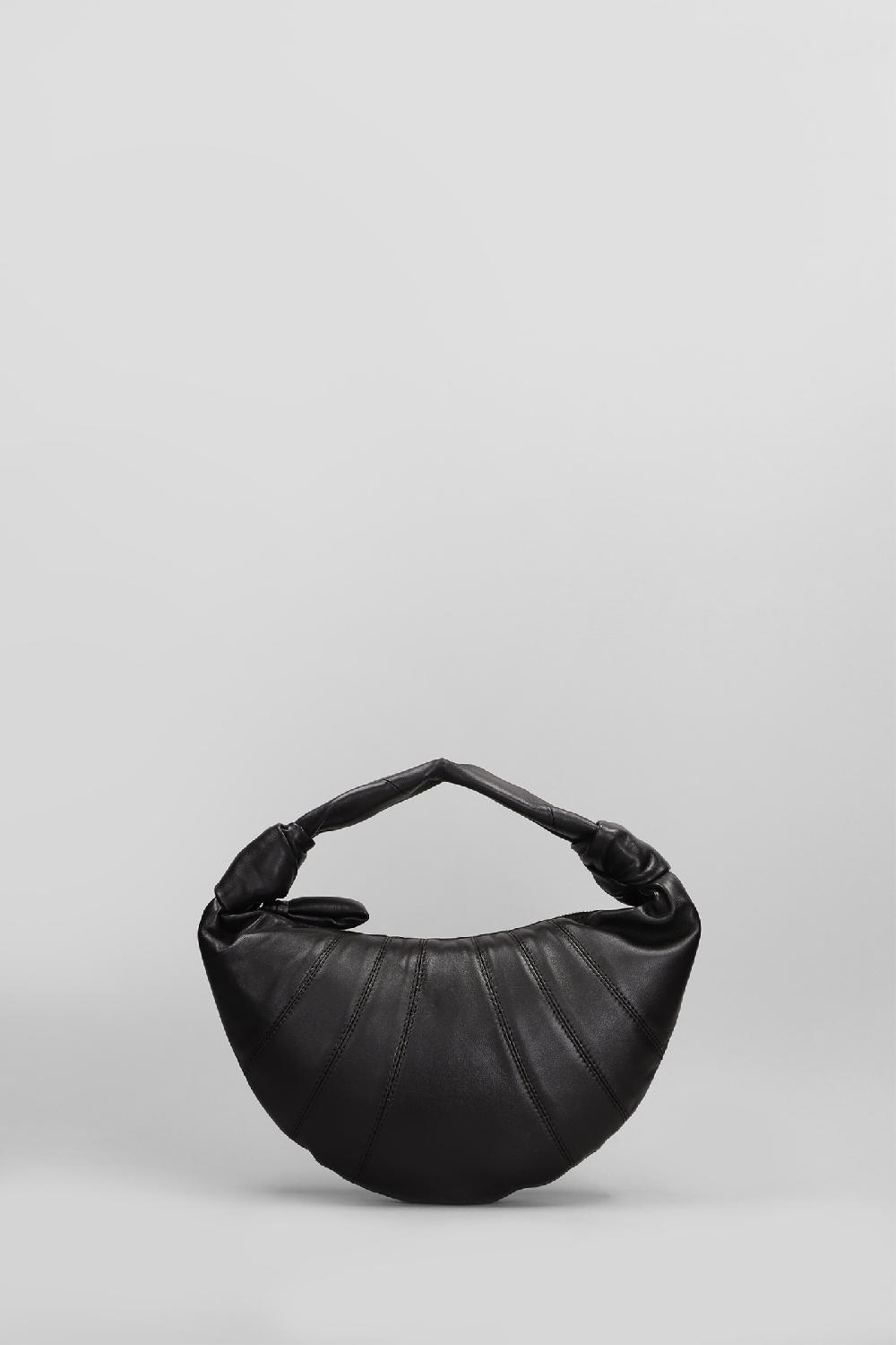 Deliberti LEMAIRE Borsa a spalla mini croissant in pelle marrone cod. 404514 - Deliberti The Luxury Shopping