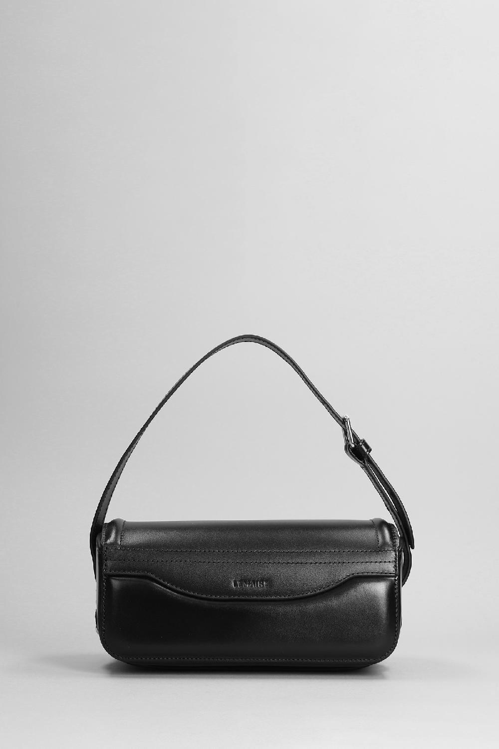 Deliberti LEMAIRE Borsa A Spalla Ransel Handbag In Pelle Nera Cod. 406030 - Deliberti The Luxury Shopping