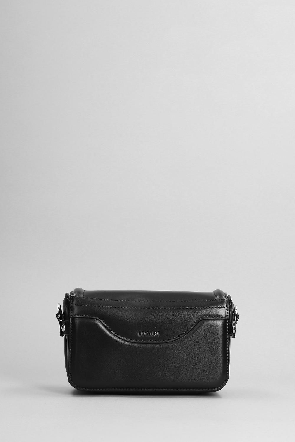 Deliberti LEMAIRE Borsa A Spalla Ransel Mini Satchel In Pelle Nera Cod. 406031 - Deliberti The Luxury Shopping