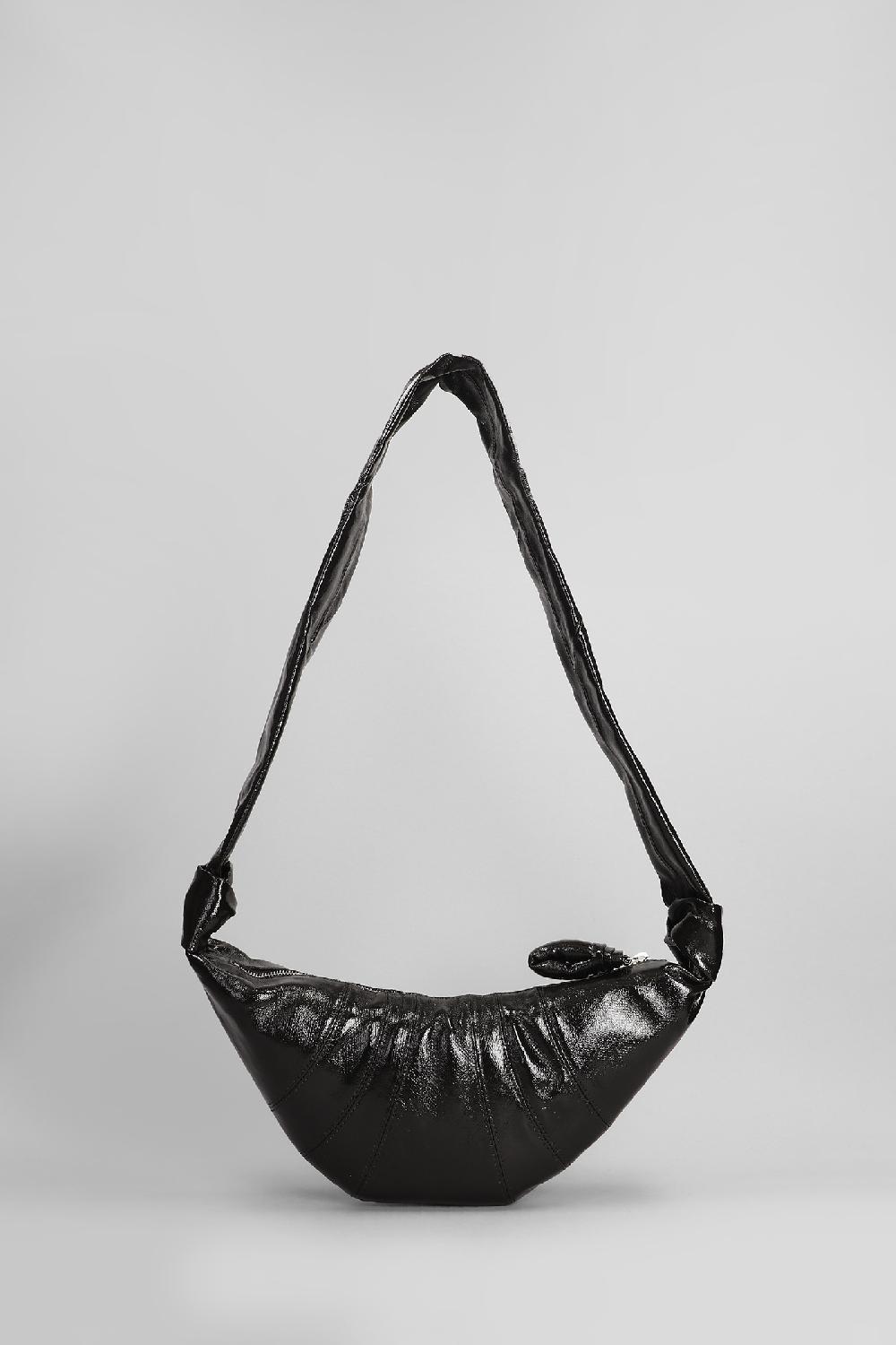 Deliberti LEMAIRE Borsa A Spalla Small Croissant In Cotone Marrone Cod. 404509 - Deliberti The Luxury Shopping