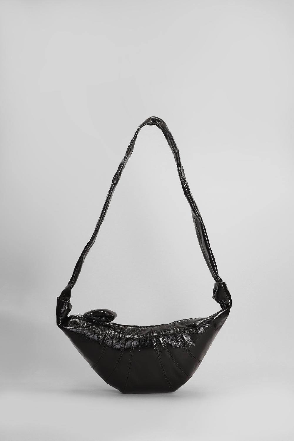 Deliberti LEMAIRE Borsa a spalla small croissant in cotone marrone cod. 404509 - Deliberti The Luxury Shopping