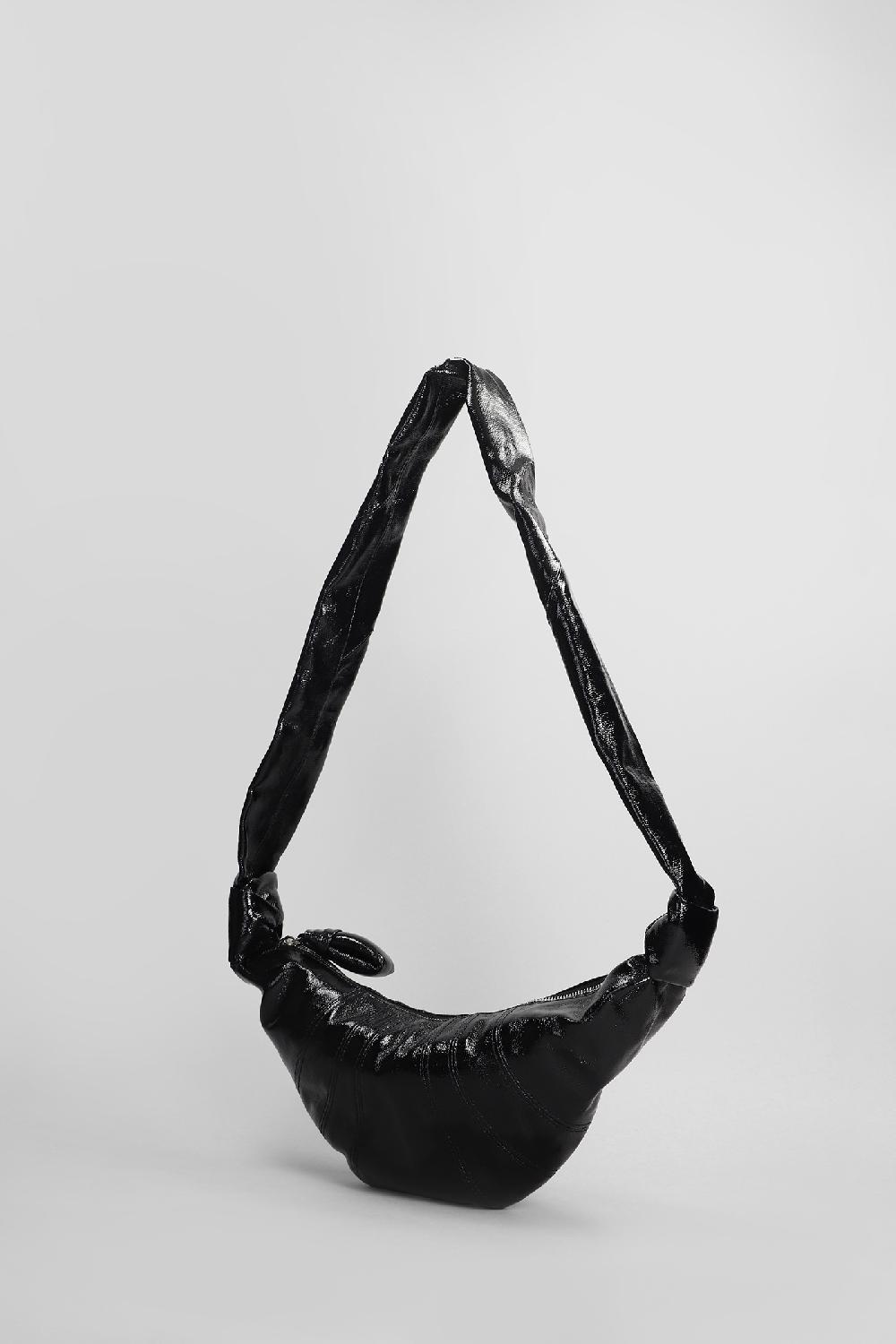 Deliberti LEMAIRE Borsa A Spalla Small Croissant In Cotone Nero Cod. 404516 - Deliberti The Luxury Shopping