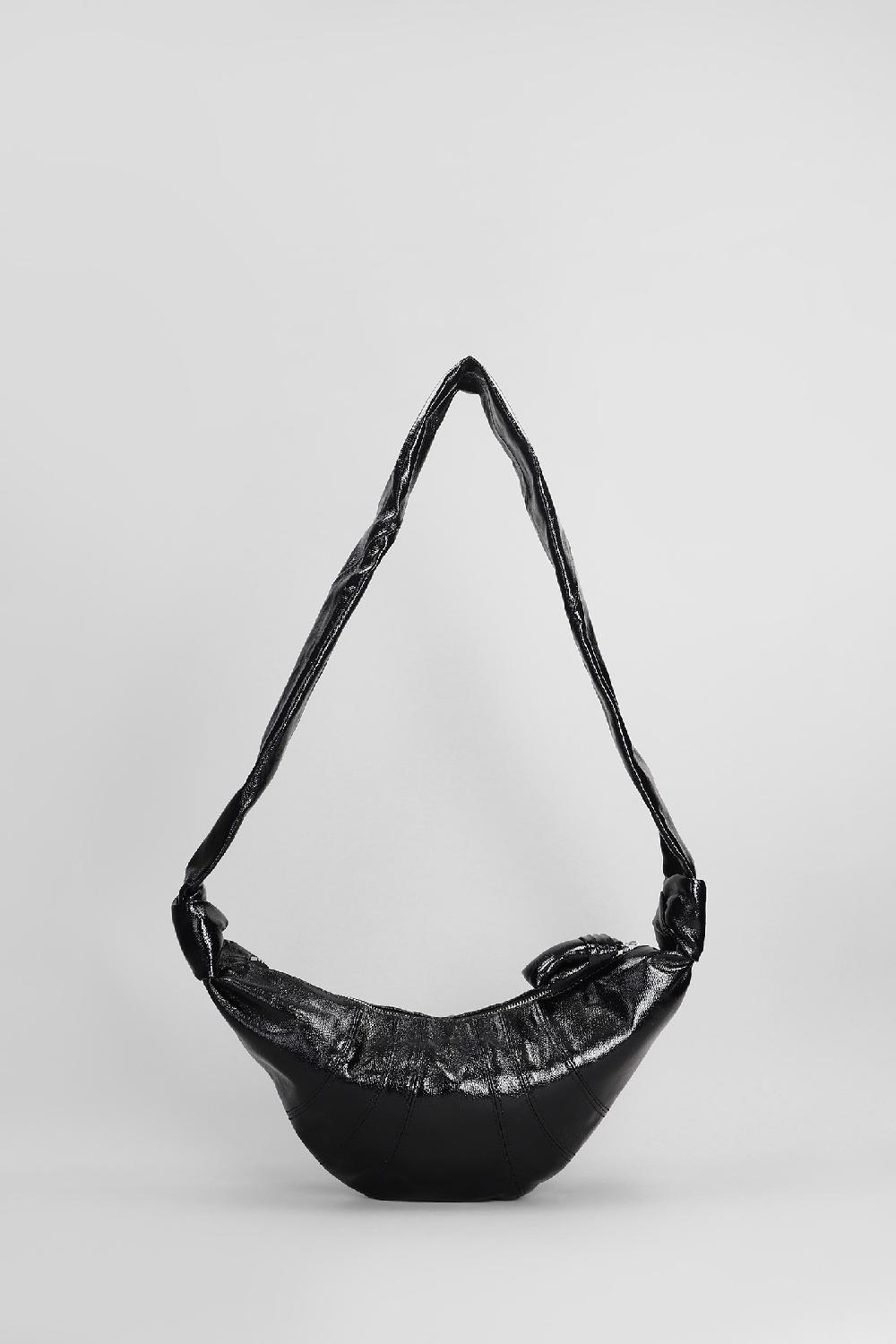 Deliberti LEMAIRE Borsa A Spalla Small Croissant In Cotone Nero Cod. 404516 - Deliberti The Luxury Shopping