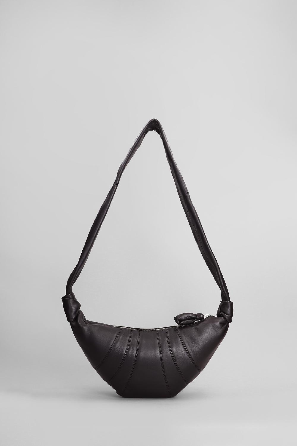 Deliberti LEMAIRE Borsa A Spalla Small Croissant In Pelle Marrone Cod. 404502 - Deliberti The Luxury Shopping