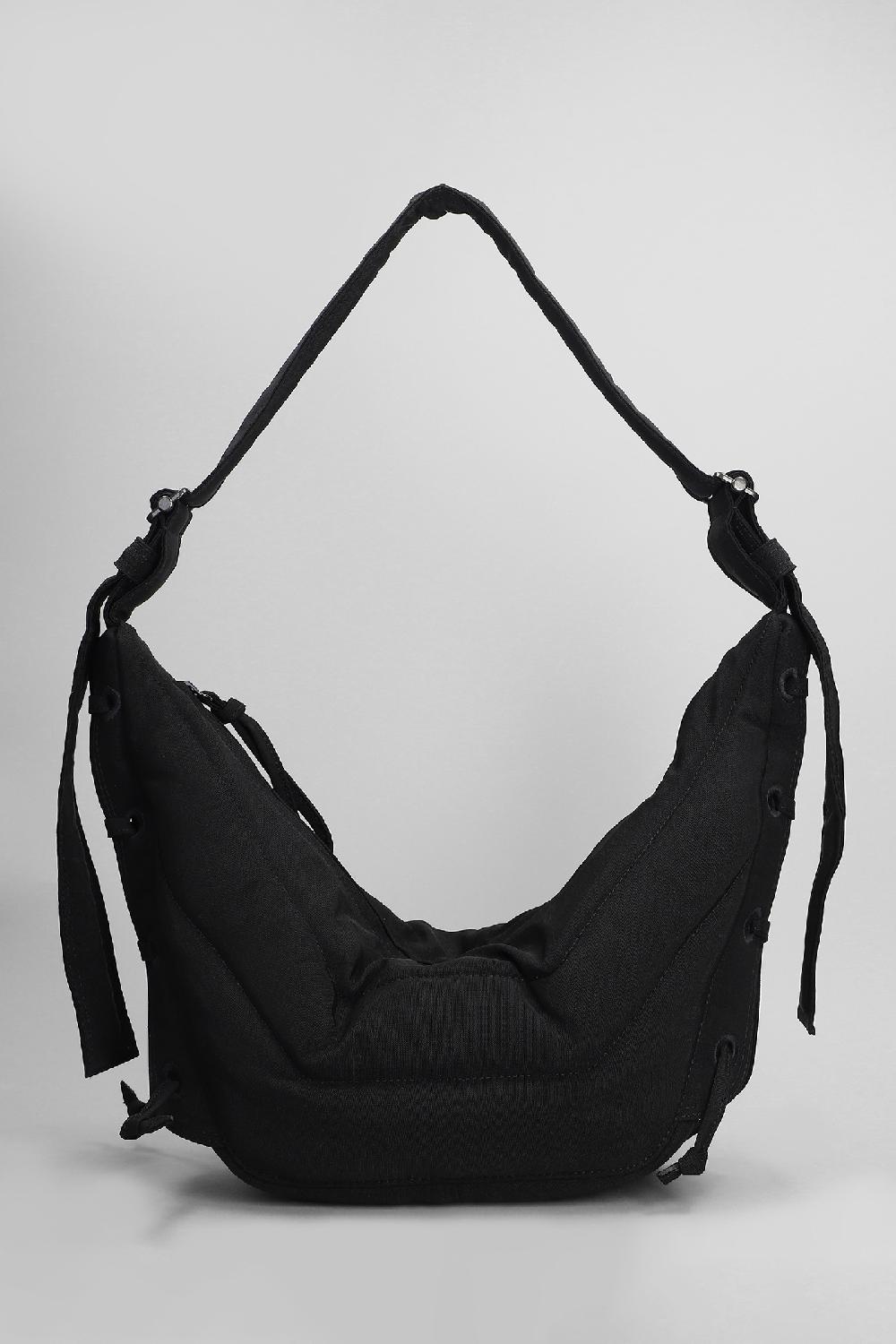 Deliberti LEMAIRE Borsa a spalla small soft game in poliammide nera cod. 404503 - Deliberti The Luxury Shopping