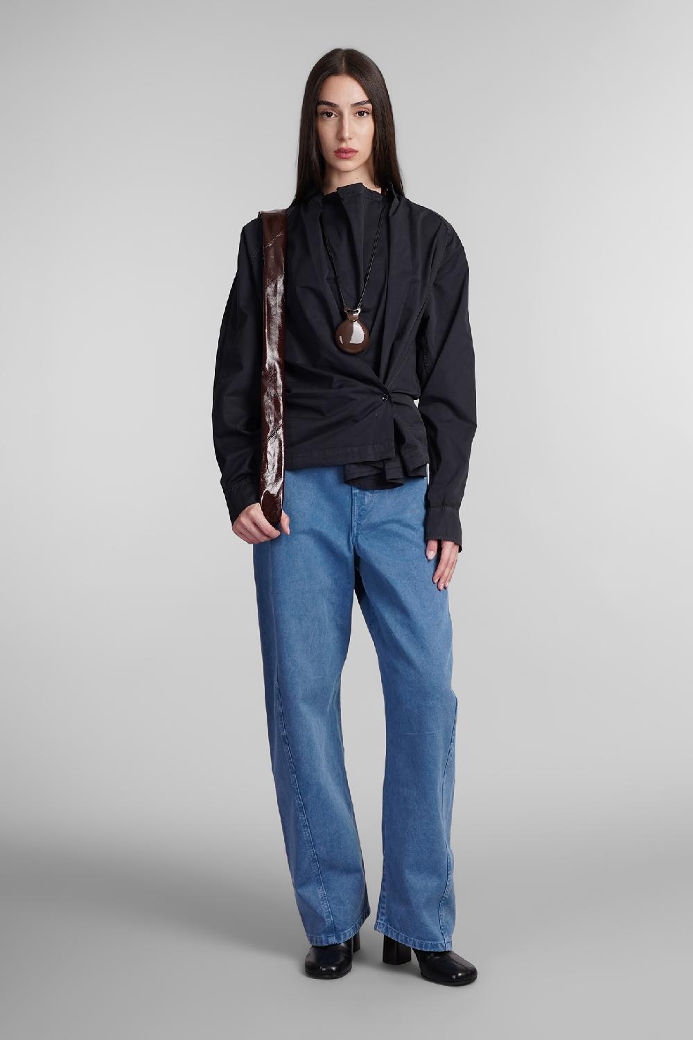 Deliberti LEMAIRE Camicia In Cotone Nero Cod. 406035 - Deliberti The Luxury Shopping