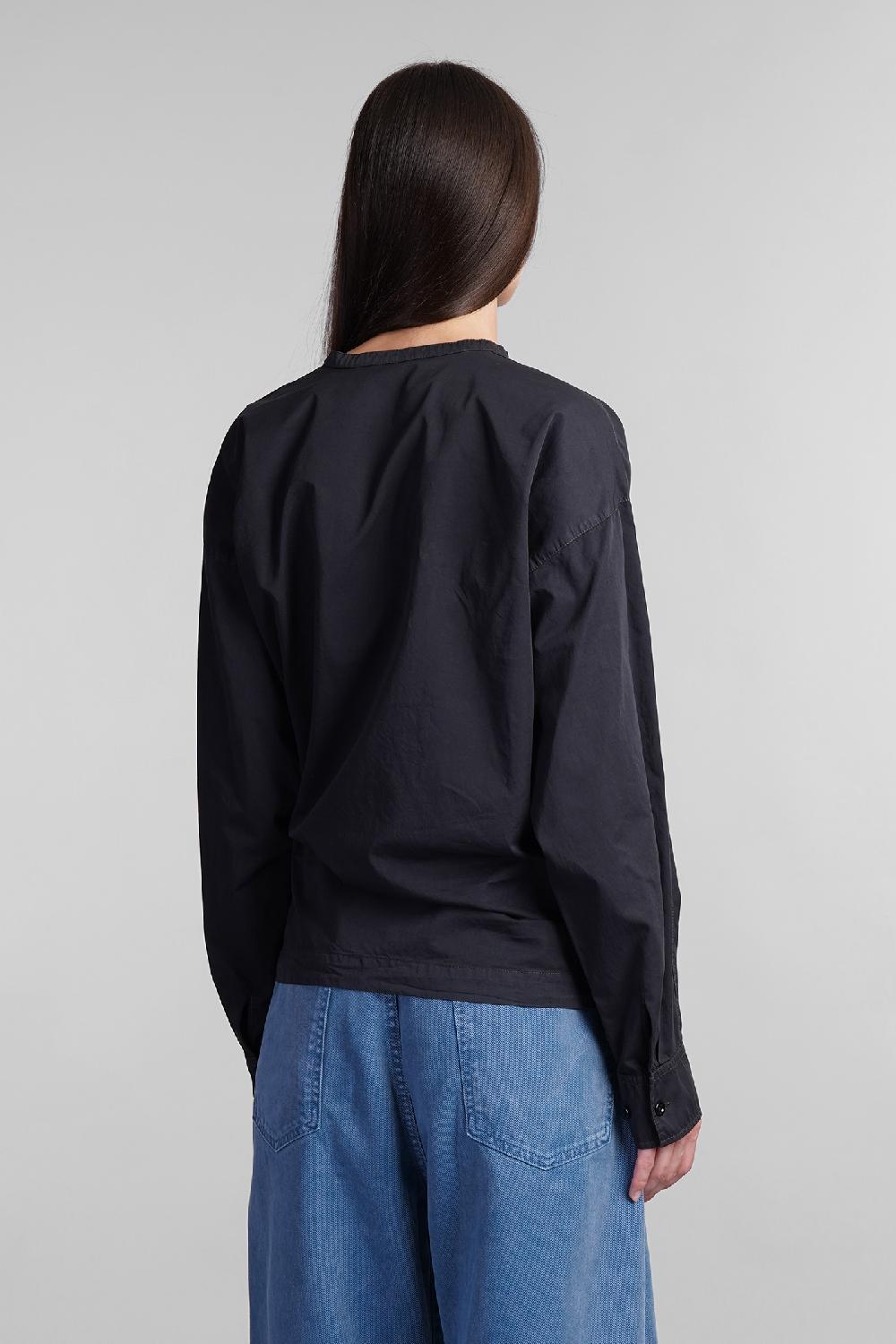 Deliberti LEMAIRE Camicia In Cotone Nero Cod. 406035 - Deliberti The Luxury Shopping