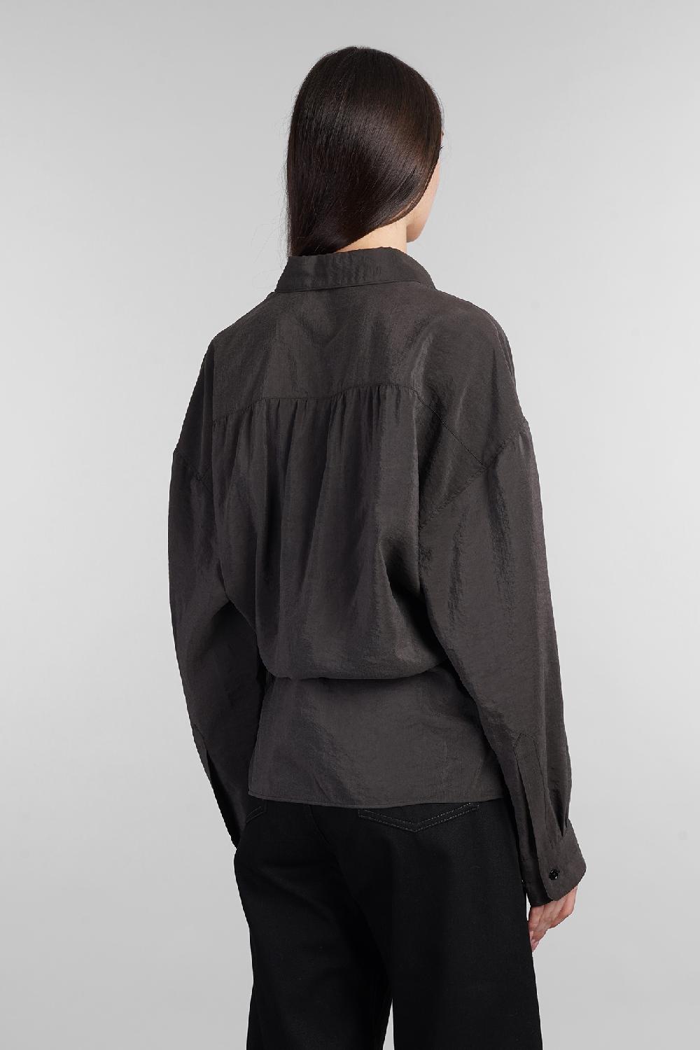 Deliberti LEMAIRE Camicia In Seta Marrone Cod. 404538 - Deliberti The Luxury Shopping