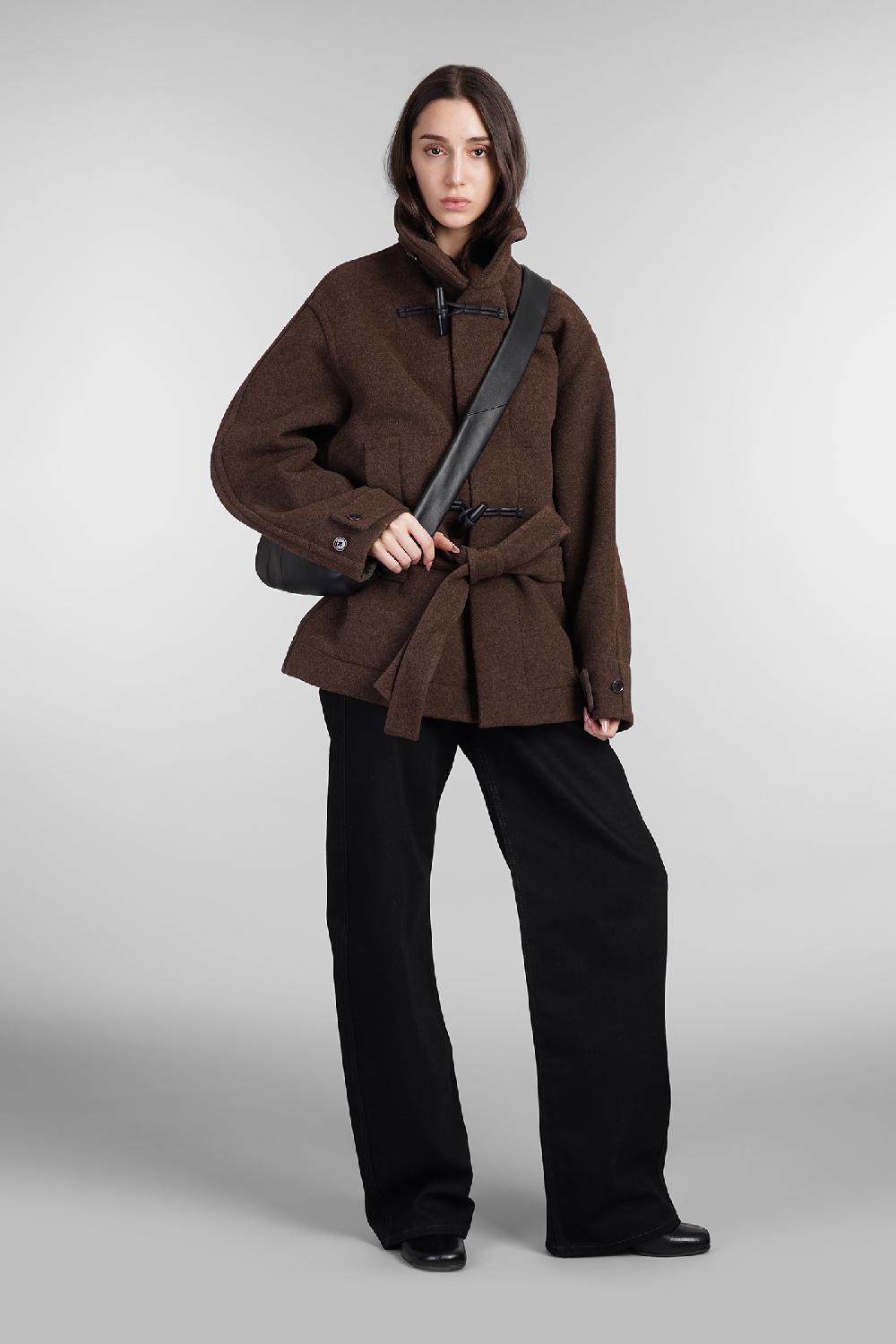 Deliberti LEMAIRE Cappotto In Lana Marrone Cod. 404534 - Deliberti The Luxury Shopping