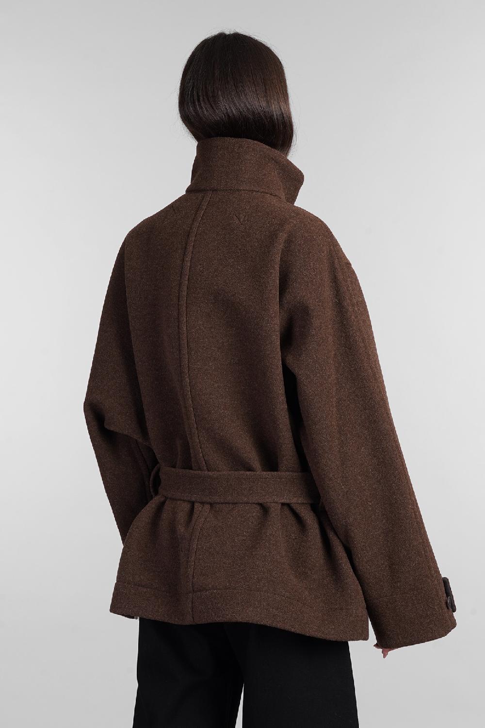 Deliberti LEMAIRE Cappotto In Lana Marrone Cod. 404534 - Deliberti The Luxury Shopping