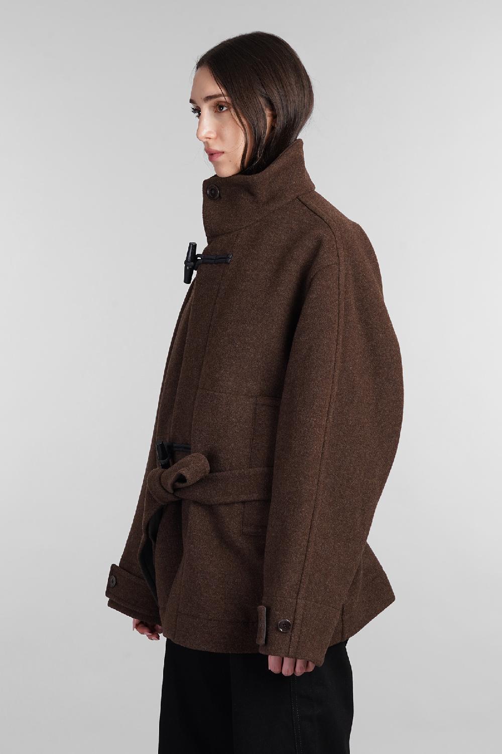 Deliberti LEMAIRE Cappotto In Lana Marrone Cod. 404534 - Deliberti The Luxury Shopping