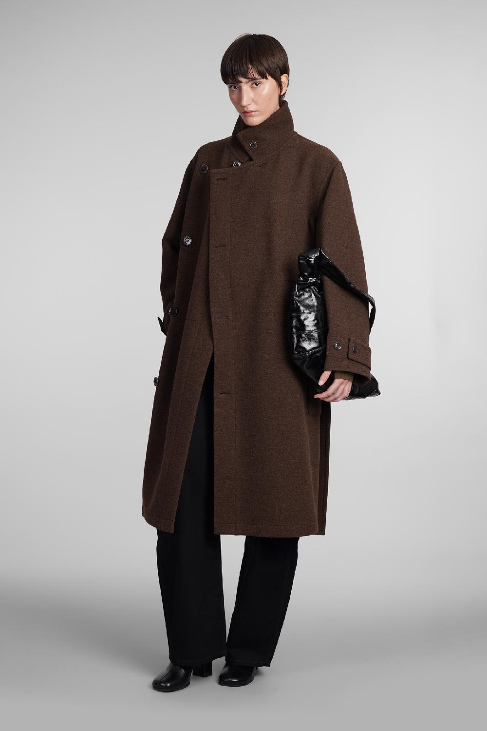 Deliberti LEMAIRE Cappotto In Lana Marrone Cod. 409011 - Deliberti The Luxury Shopping