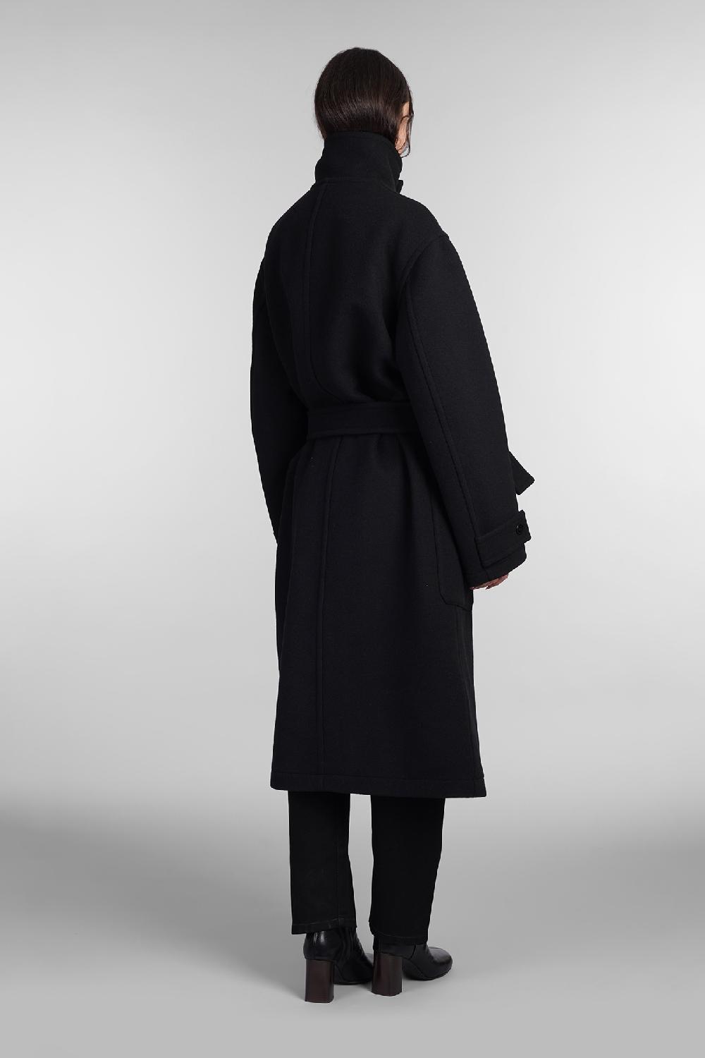 Deliberti LEMAIRE Cappotto In Lana Nera Cod. 404533 - Deliberti The Luxury Shopping