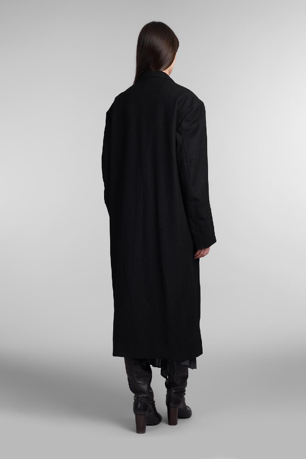 Deliberti LEMAIRE Cappotto In Lana Nera Cod. 406029 - Deliberti The Luxury Shopping