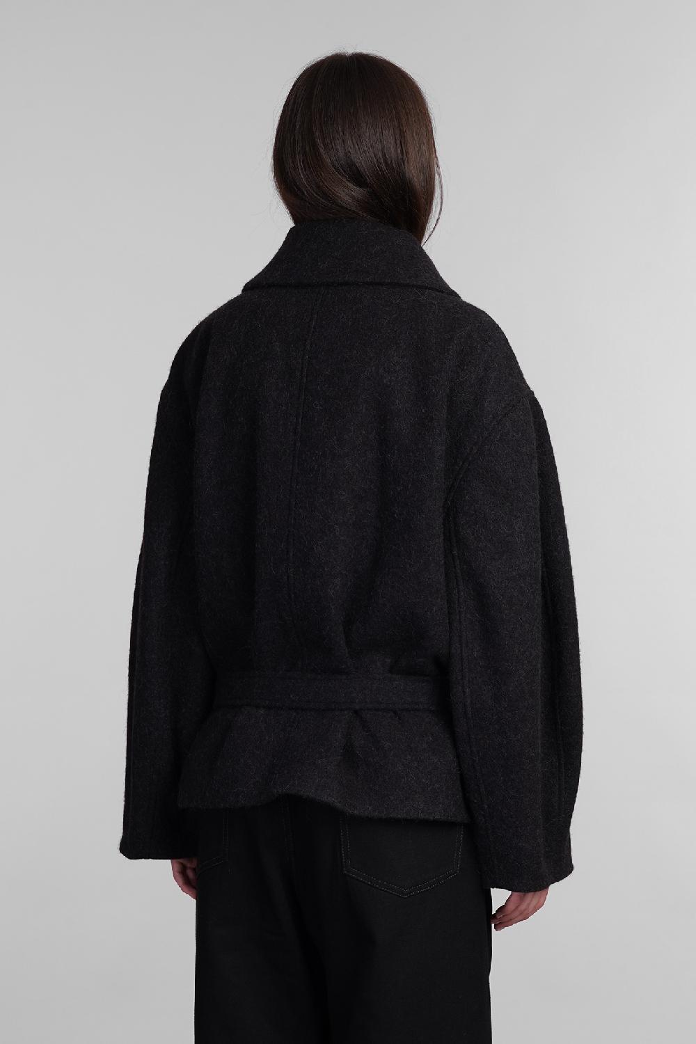 Deliberti LEMAIRE Cappotto In Lana Nera Cod. 406036 - Deliberti The Luxury Shopping