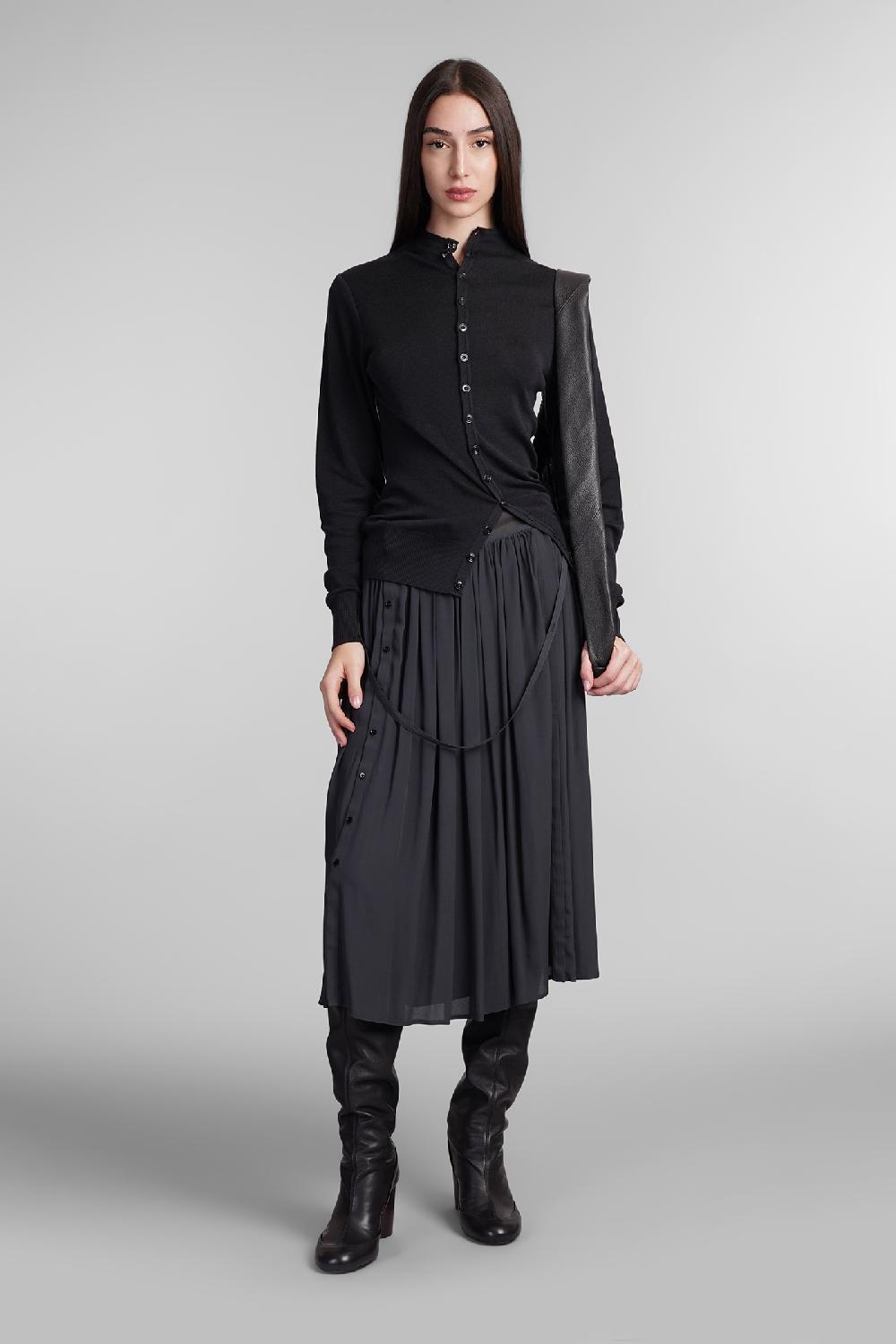 Deliberti LEMAIRE Cardigan In Lana Blu Cod. 406025 - Deliberti The Luxury Shopping