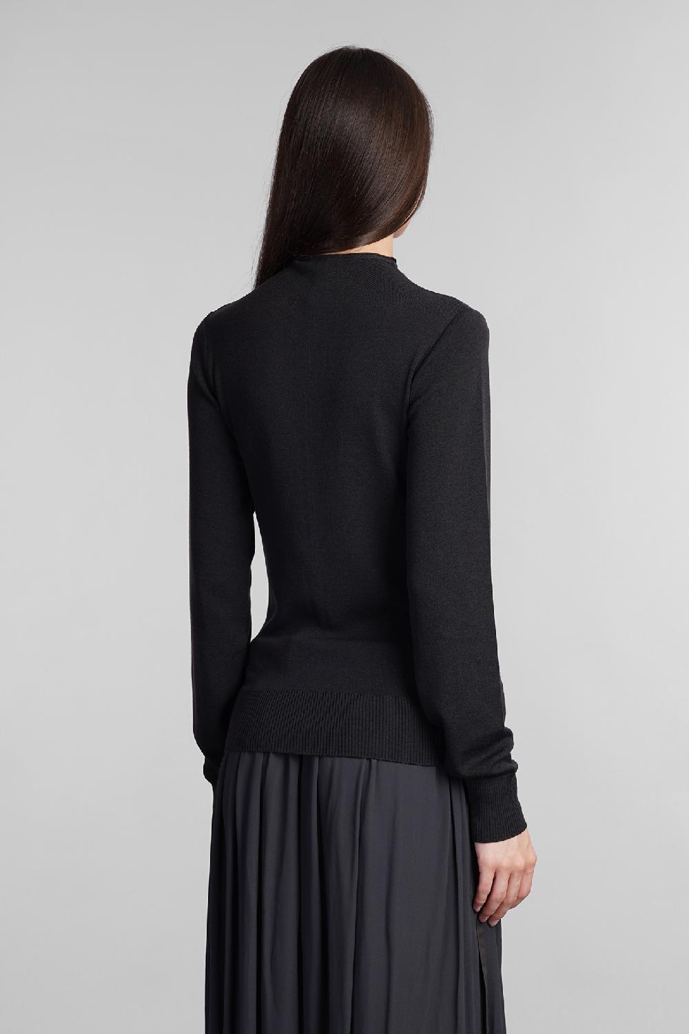 Deliberti LEMAIRE Cardigan In Lana Blu Cod. 406025 - Deliberti The Luxury Shopping