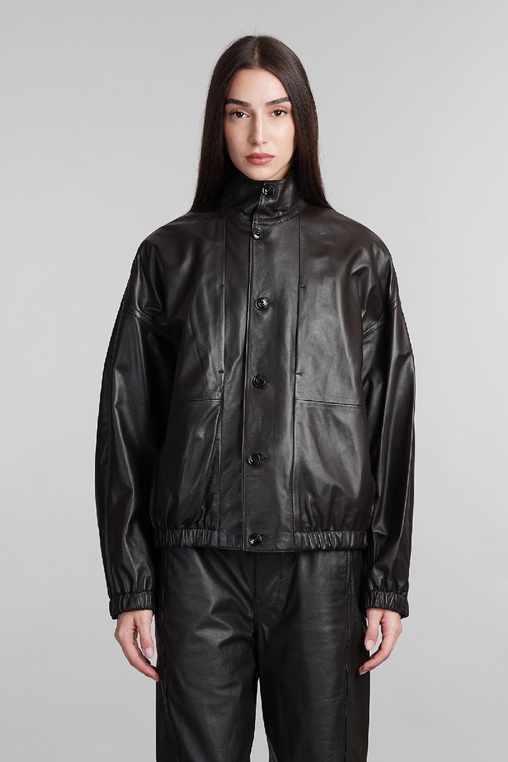 Deliberti LEMAIRE Giacca in pelle in pelle marrone cod. 406038 - Deliberti The Luxury Shopping