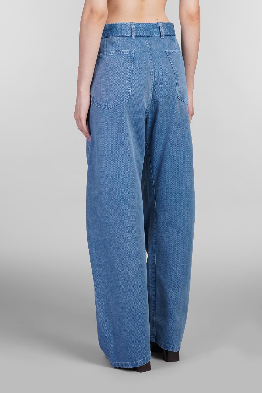 Deliberti LEMAIRE Jeans In Cotone Celeste Cod. 404521 - Deliberti The Luxury Shopping