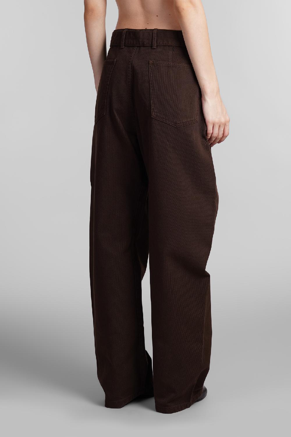 Deliberti LEMAIRE Jeans In Cotone Marrone Cod. 406022 - Deliberti The Luxury Shopping