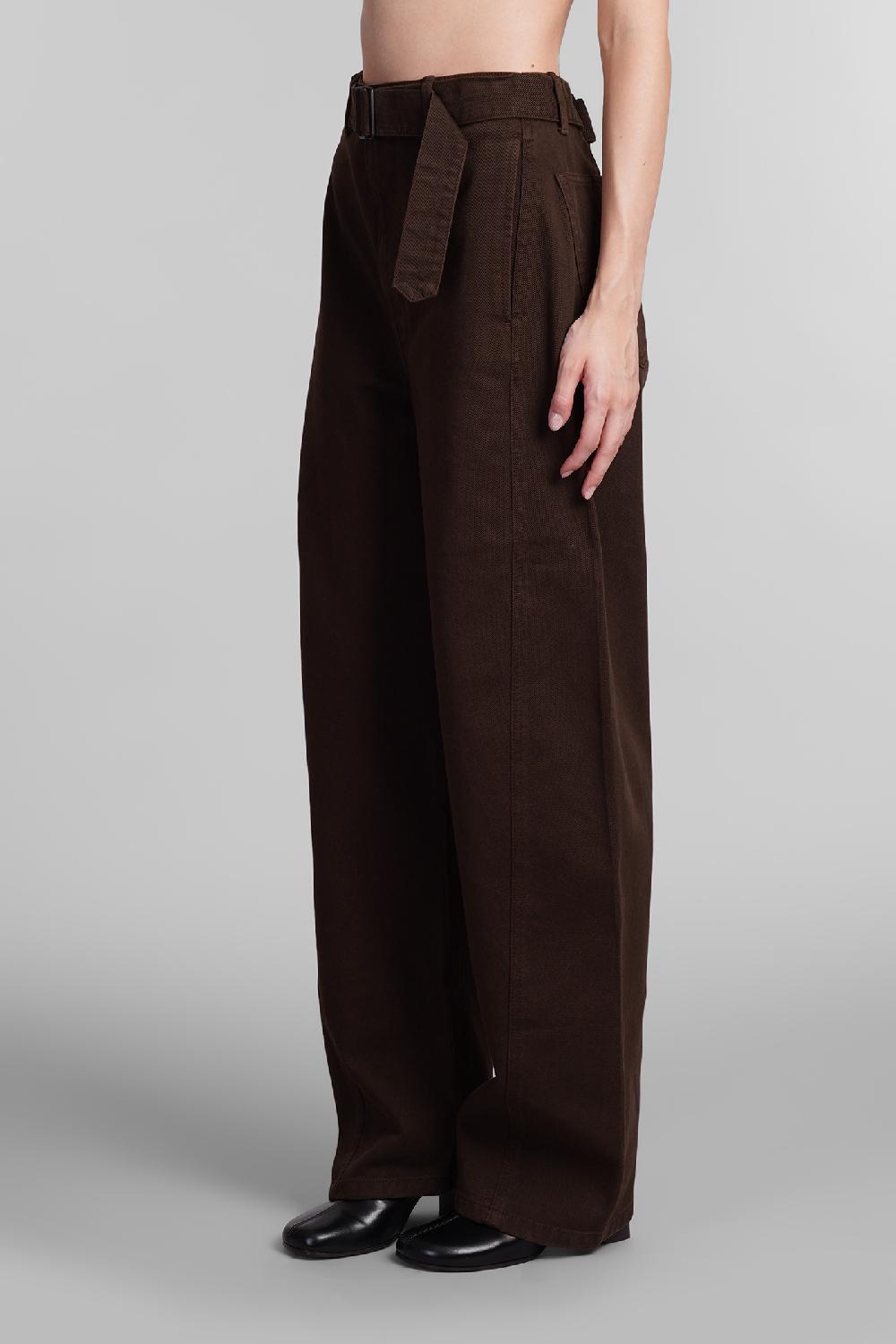 Deliberti LEMAIRE Jeans In Cotone Marrone Cod. 406022 - Deliberti The Luxury Shopping