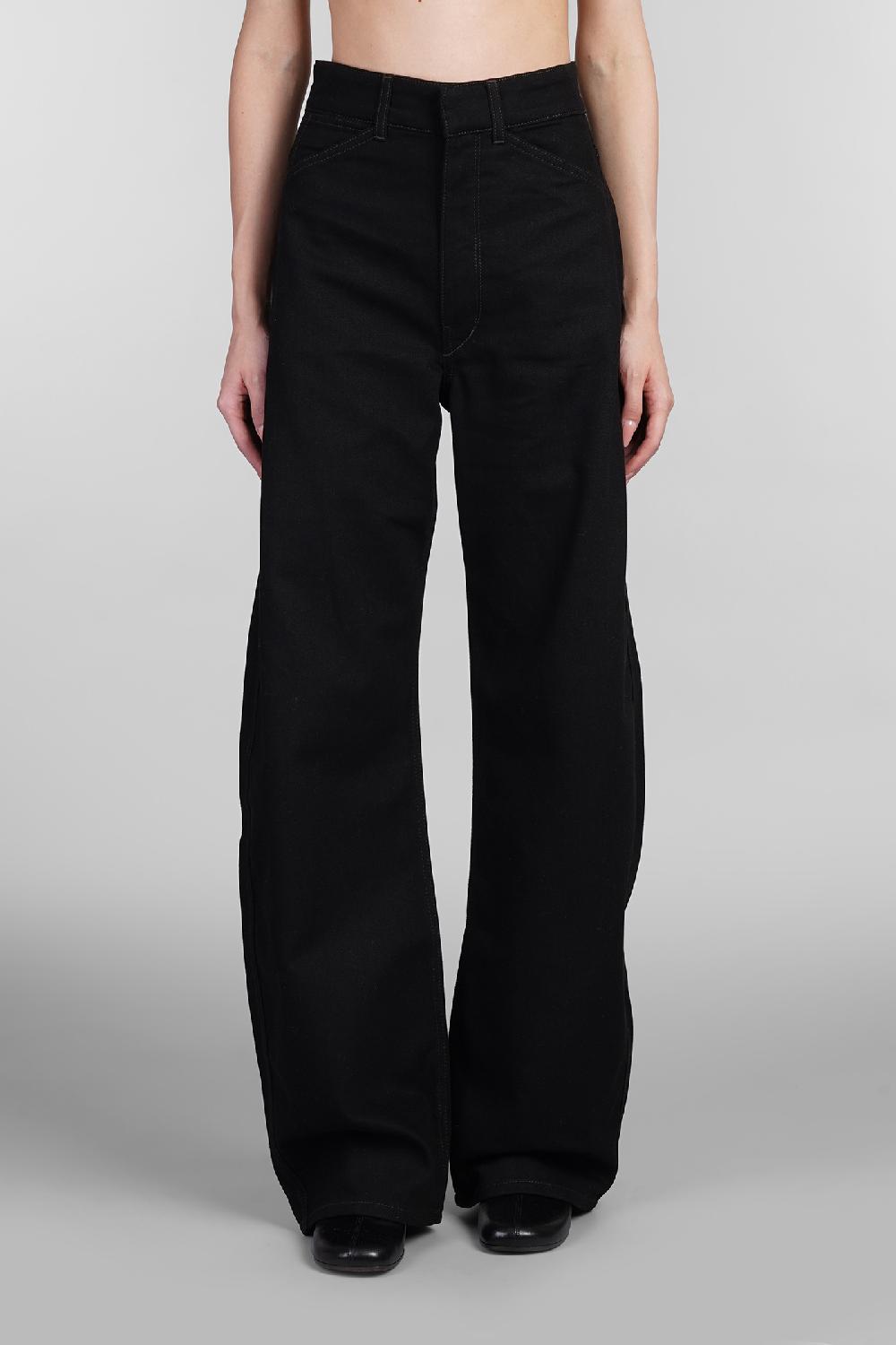 Deliberti LEMAIRE Jeans in cotone nero cod. 404519 - Deliberti The Luxury Shopping
