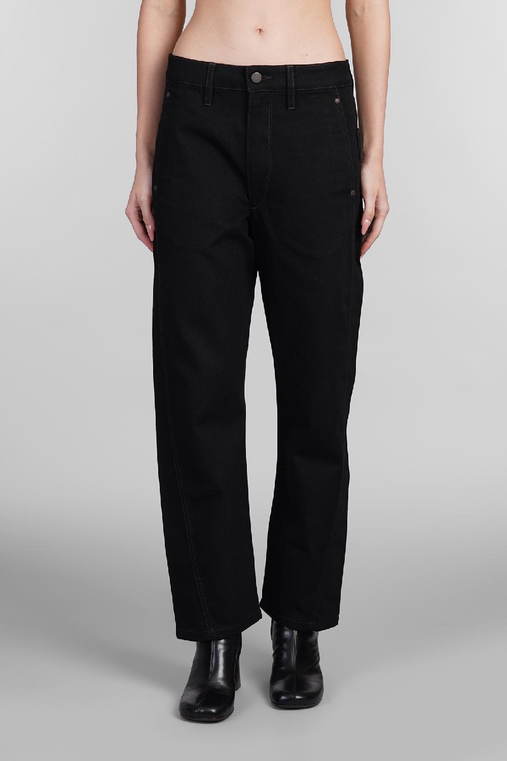 Deliberti LEMAIRE Jeans in cotone nero cod. 404524 - Deliberti The Luxury Shopping