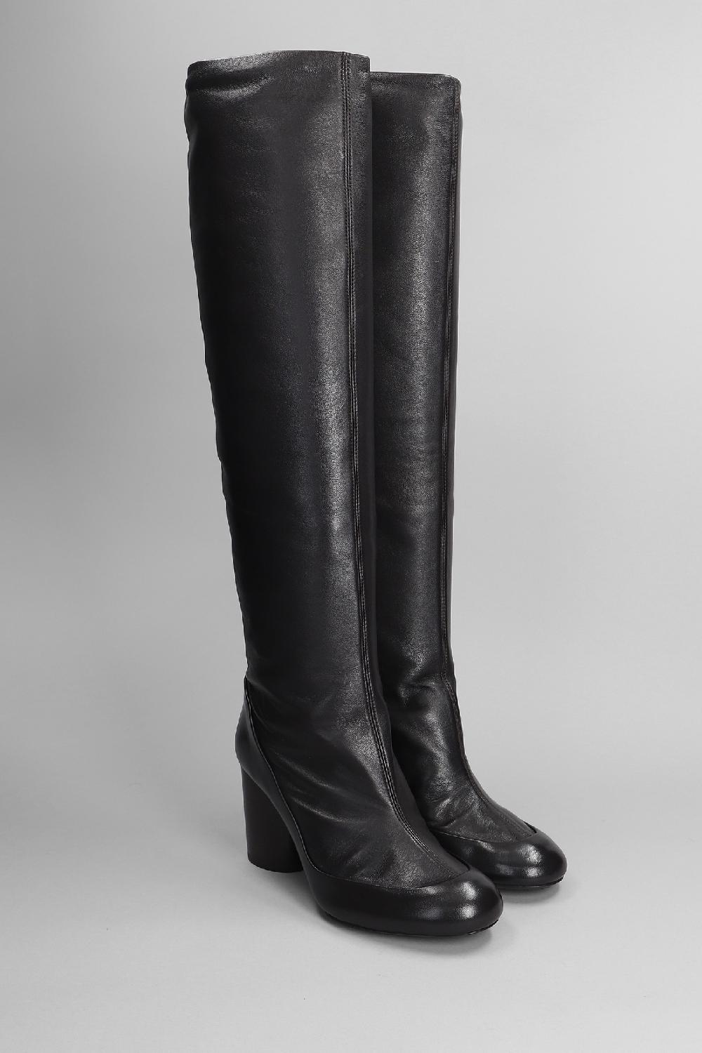 Deliberti LEMAIRE Stivali In Pelle Marrone Cod. 406034 - Deliberti The Luxury Shopping