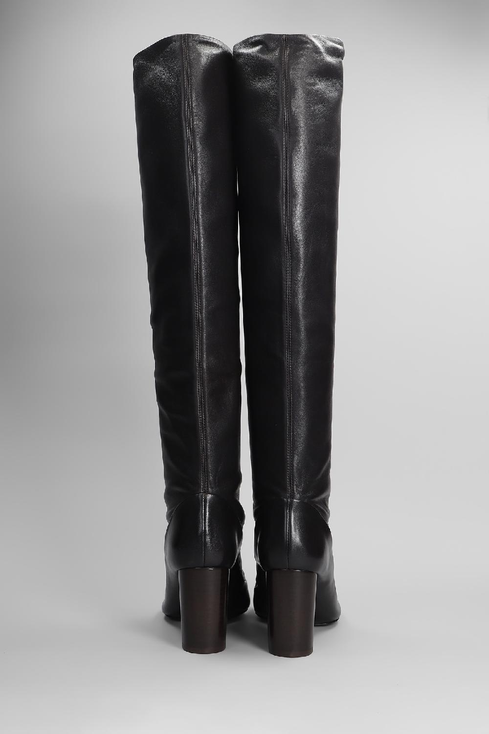 Deliberti LEMAIRE Stivali In Pelle Marrone Cod. 406034 - Deliberti The Luxury Shopping