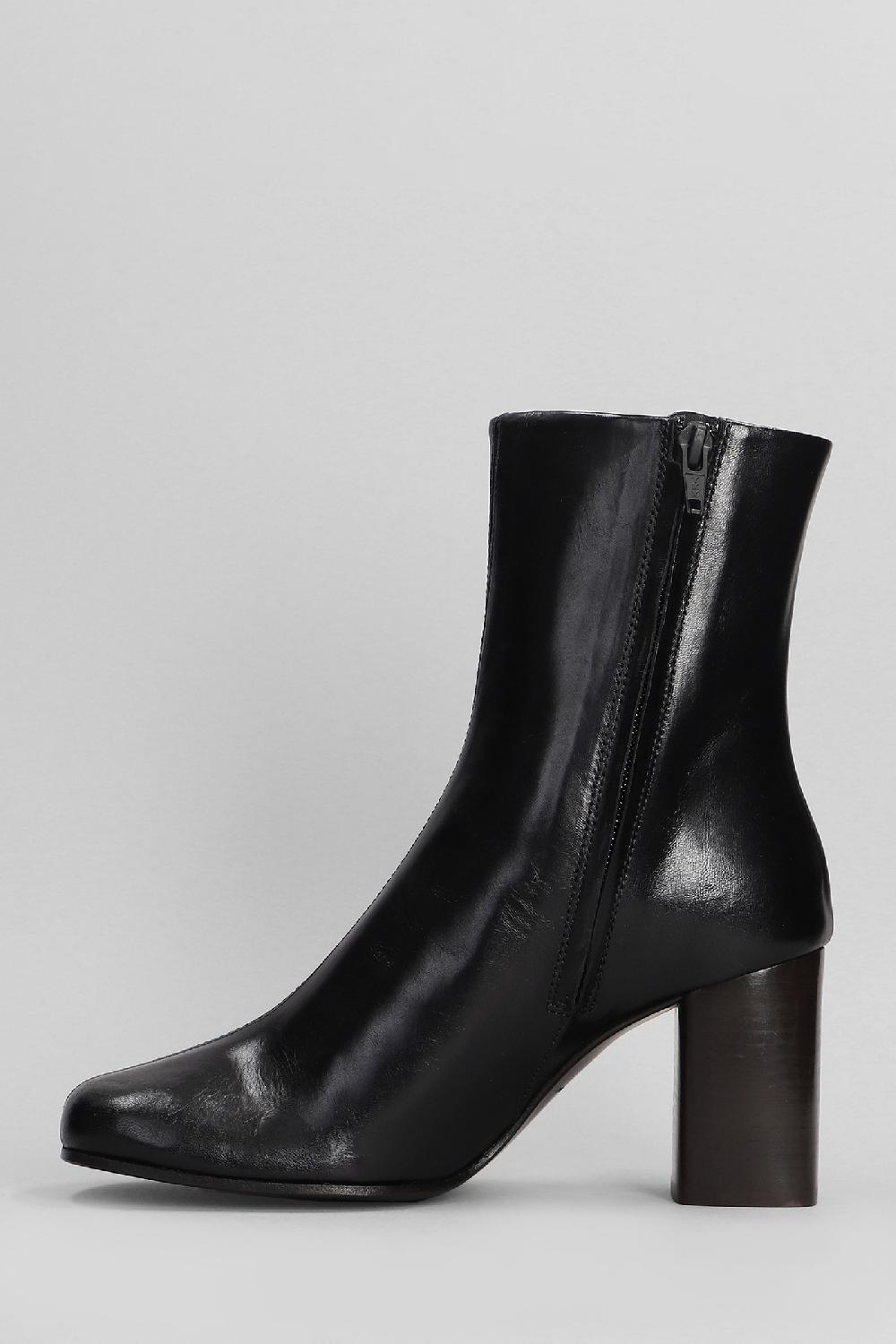 Deliberti LEMAIRE Tronchetti In Pelle Nera Cod. 404518 - Deliberti The Luxury Shopping